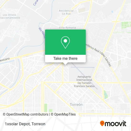 1xsolar Depot map