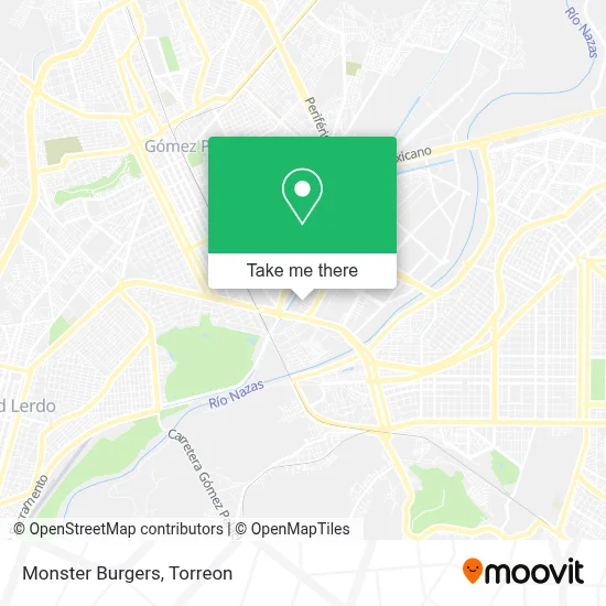 Monster Burgers map