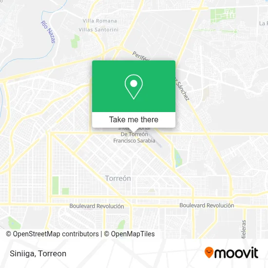 Siniiga map