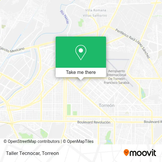 Taller Tecnocar map