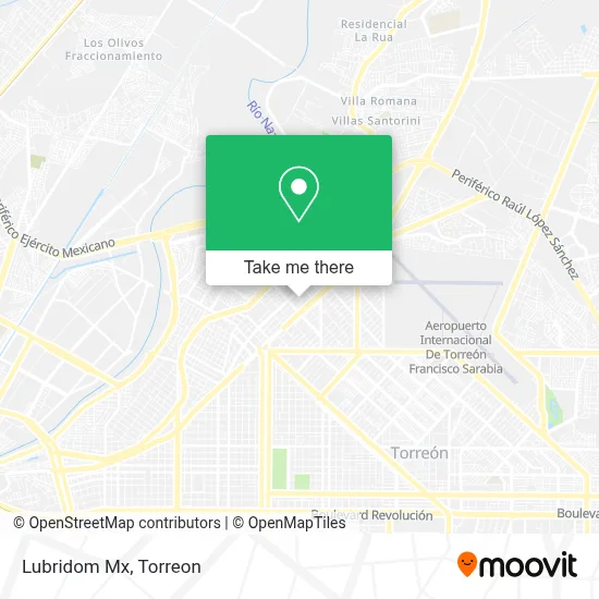 Lubridom Mx map