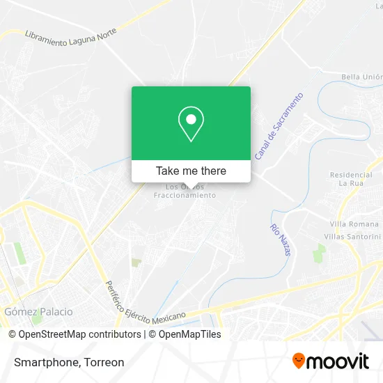 Smartphone map