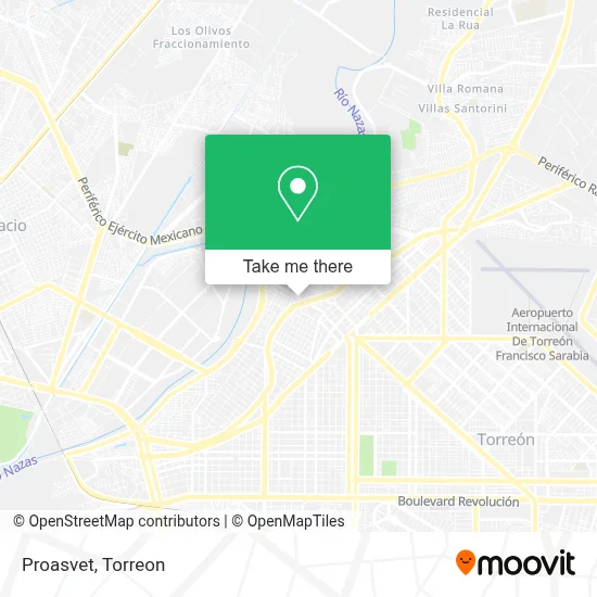 Proasvet map