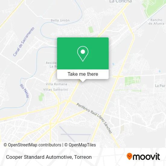 Cooper Standard Automotive map