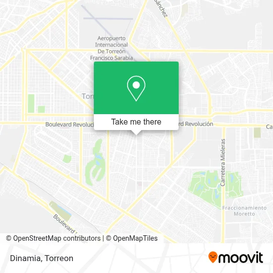 Dinamia map