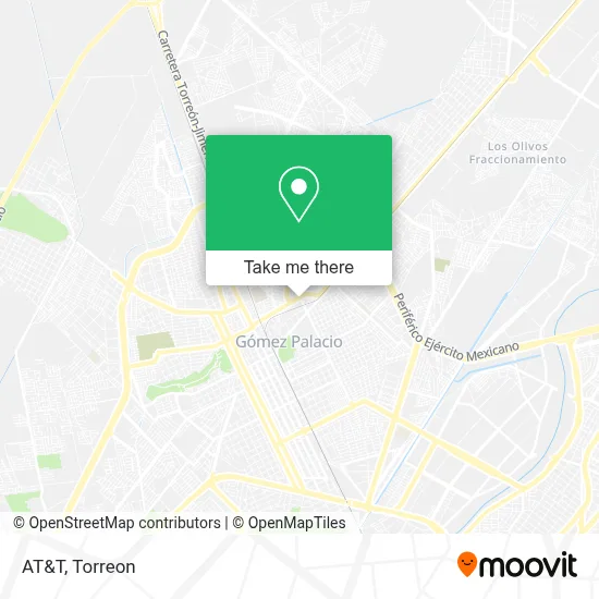 At&T map