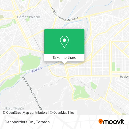 Decoborders Co. map