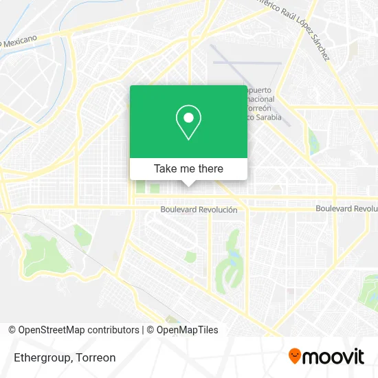 Ethergroup map