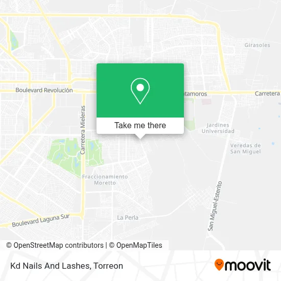 Kd Nails And Lashes map