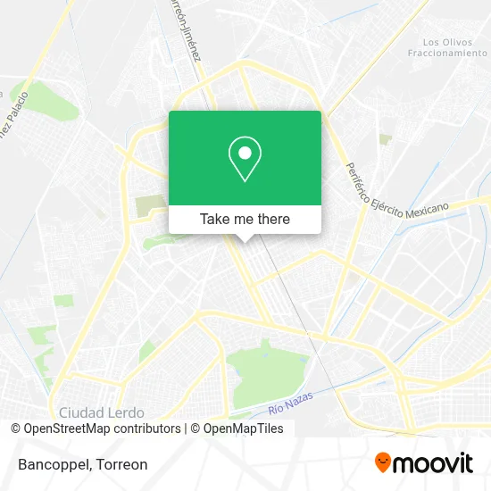 Bancoppel map