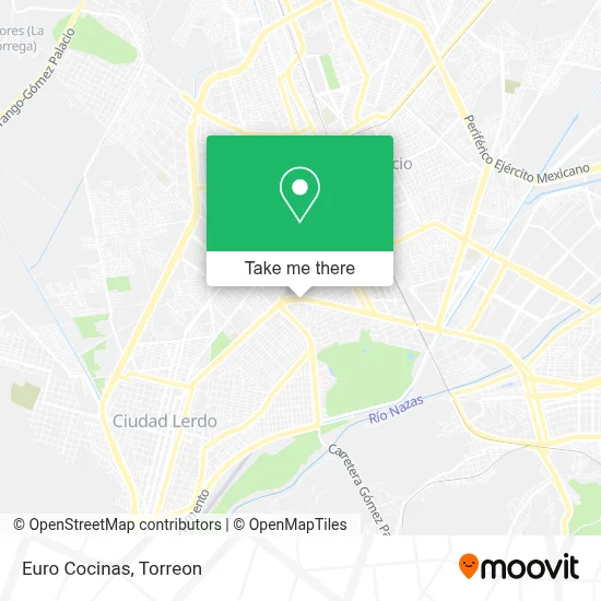 Euro Cocinas map