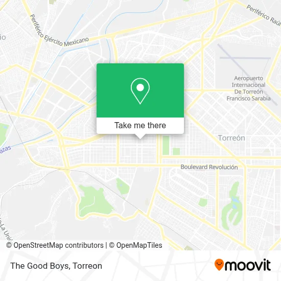 The Good Boys map