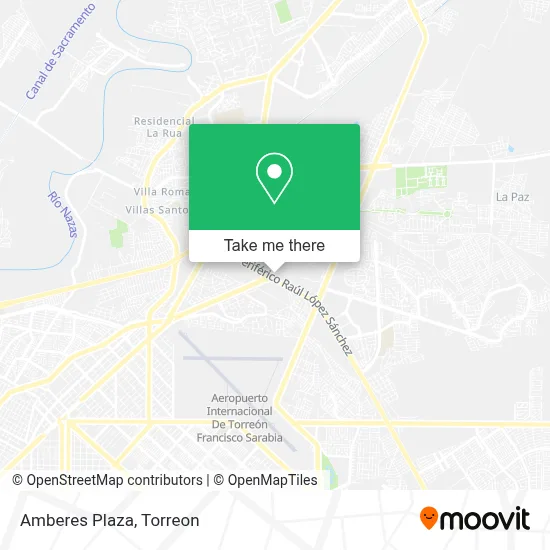 Amberes Plaza map