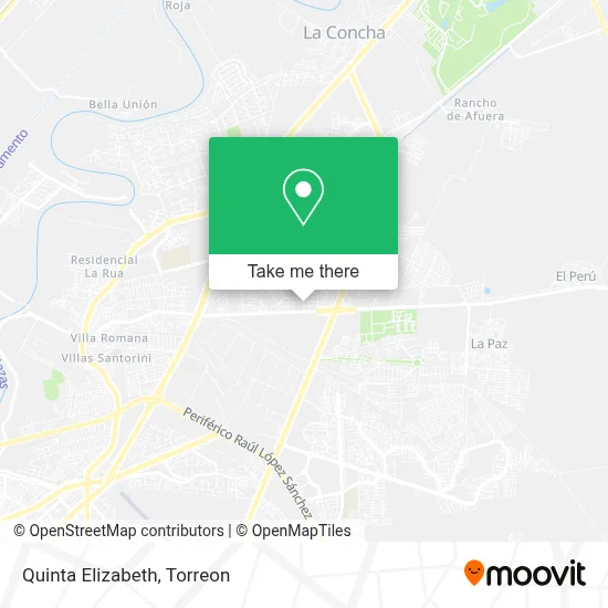 Quinta Elizabeth map