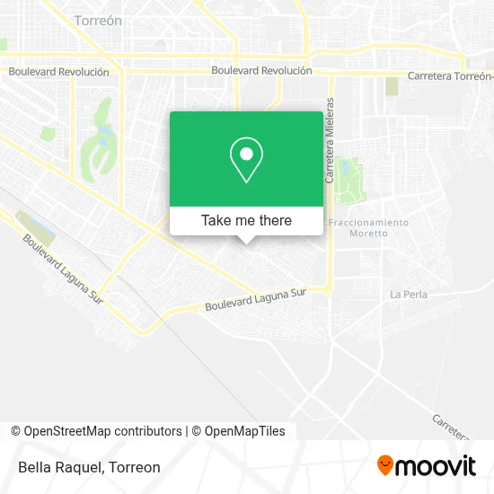 Bella Raquel map