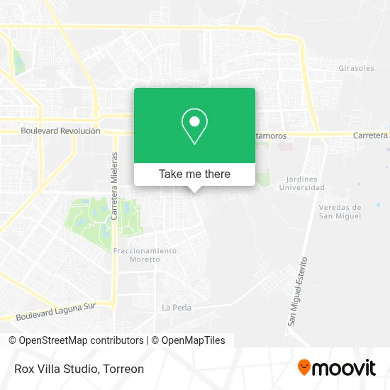 Rox Villa Studio map