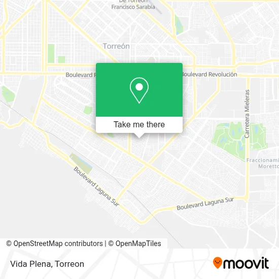 Vida Plena map