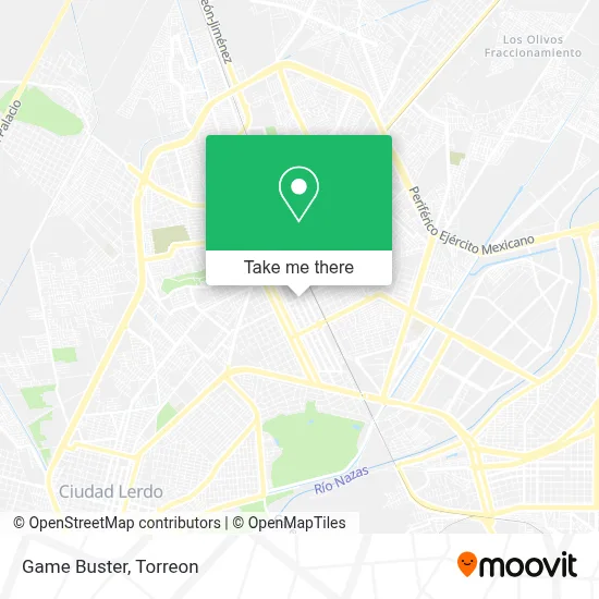 Game Buster map