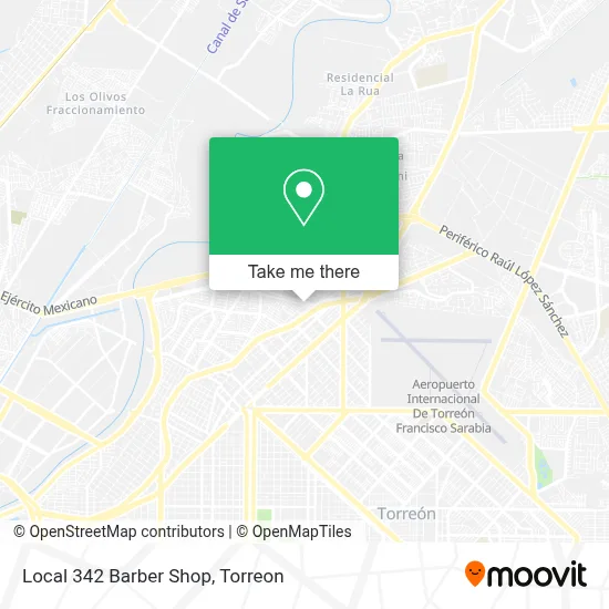 Local 342 Barber Shop map
