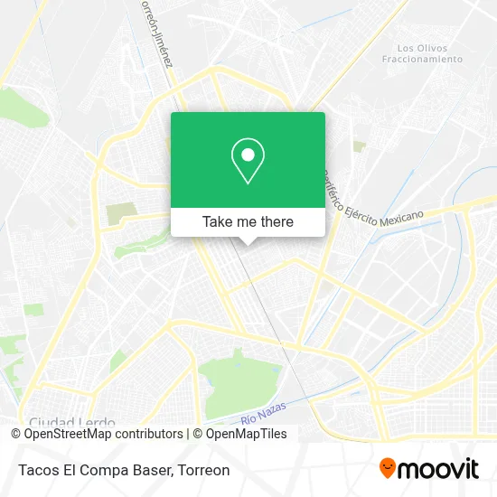 Tacos El Compa Baser map