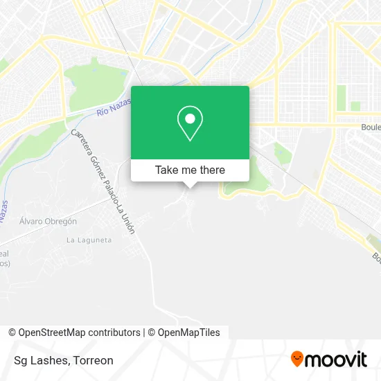 Sg Lashes map