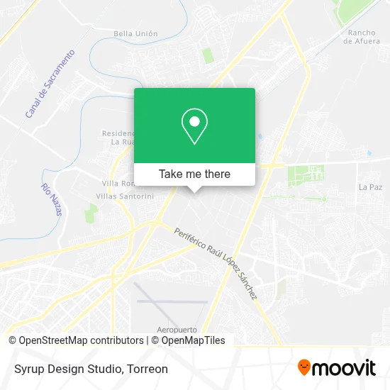 Syrup Design Studio map