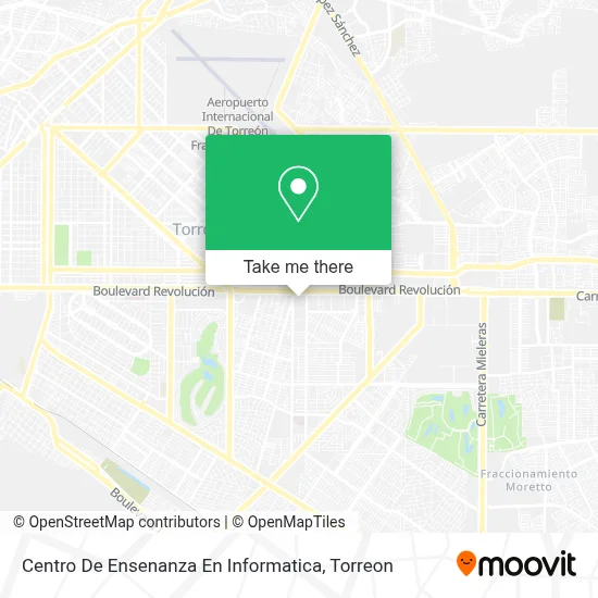 Centro De Ensenanza En Informatica map