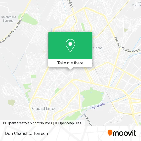 Don Chancho map