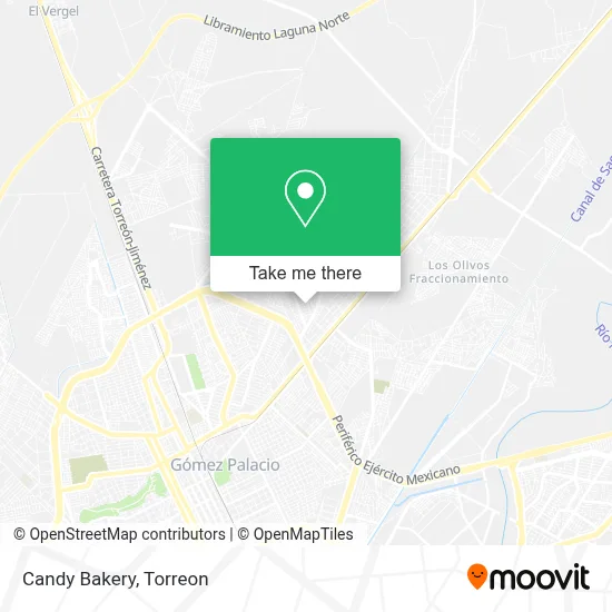 Candy Bakery map