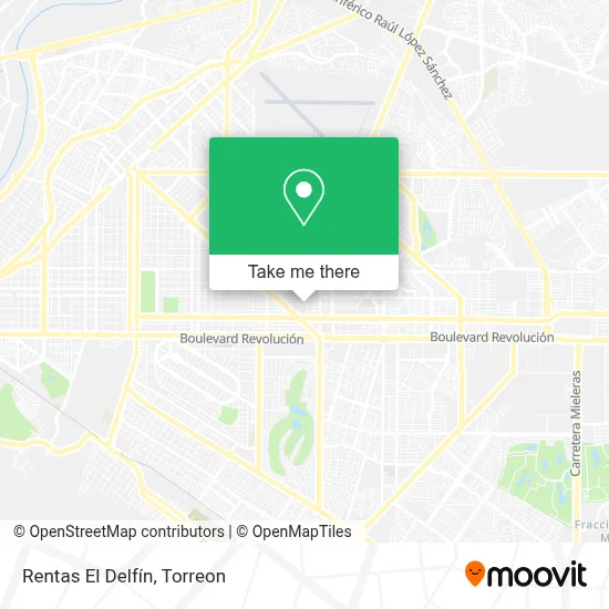 Rentas El Delfín map