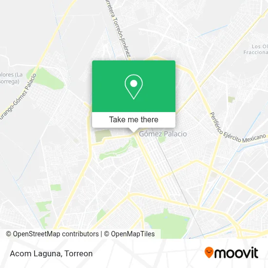 Acom Laguna map