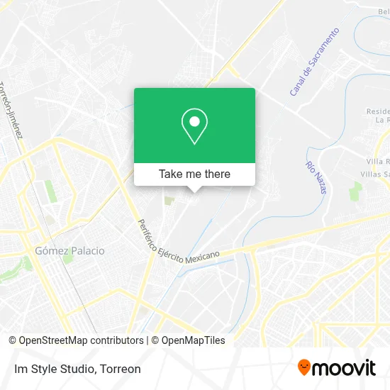 Im Style Studio map