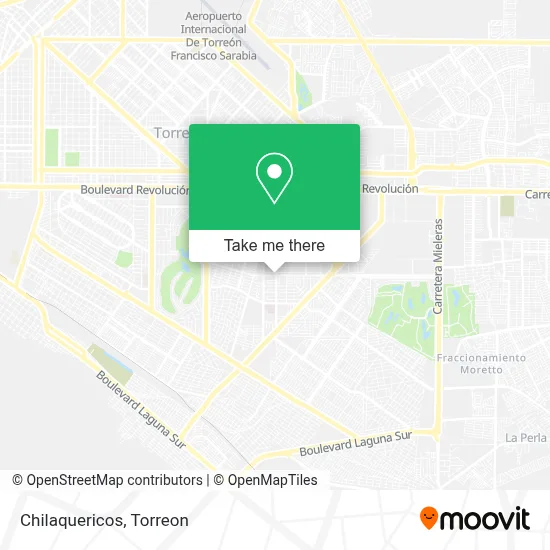 Chilaquericos map