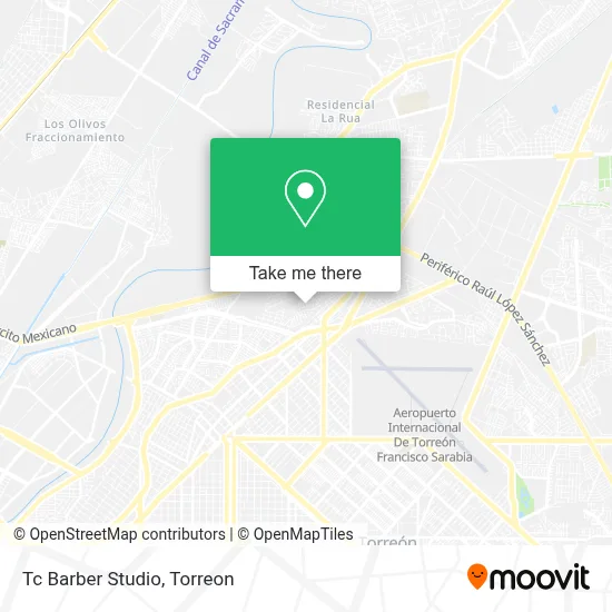 Tc Barber Studio map