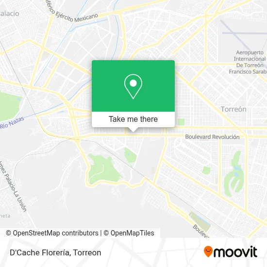 D'Cache Florería map