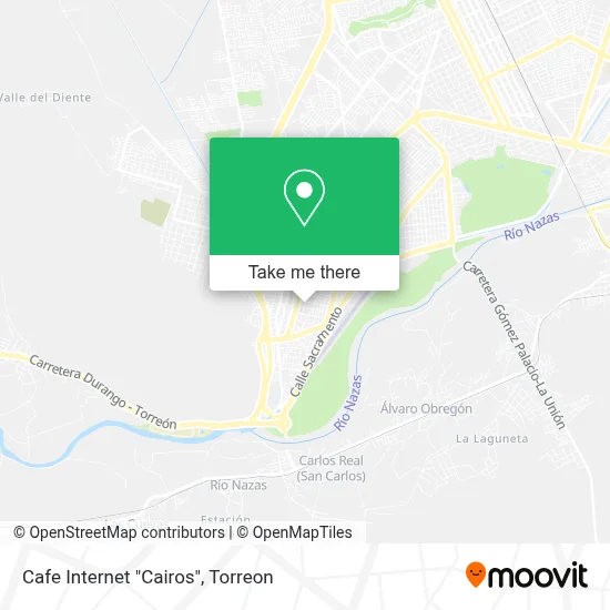 Cafe Internet "Cairos" map