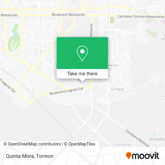 Quinta Mora map
