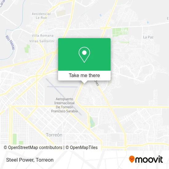 Steel Power map