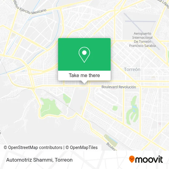 Automotriz Shammi map