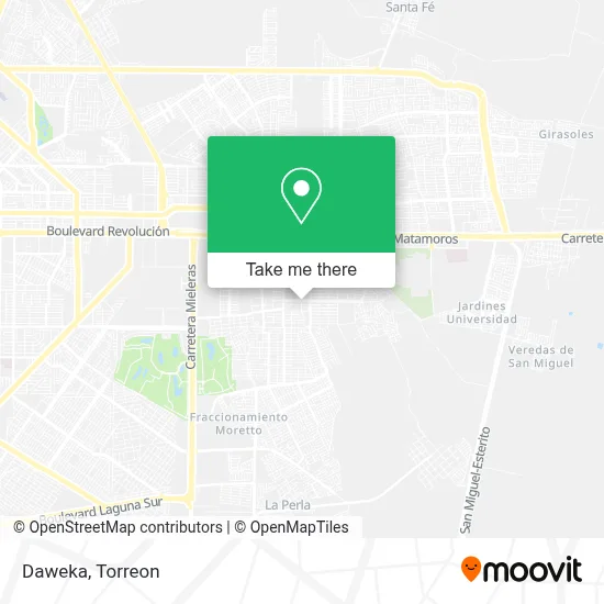 Daweka map