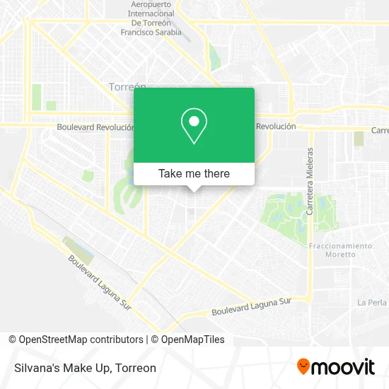 Silvana's Make Up map