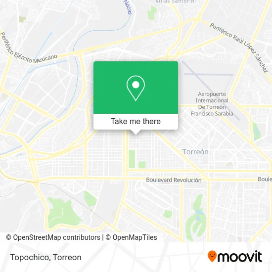 Topochico map