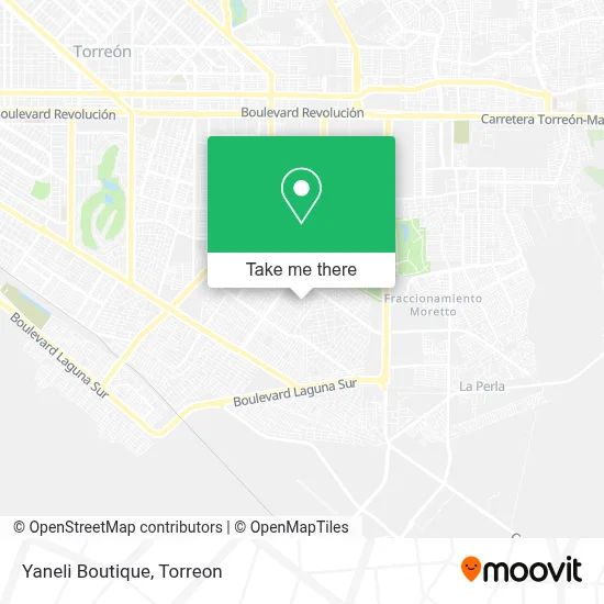 Yaneli Boutique map