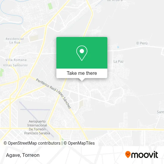 Agave map