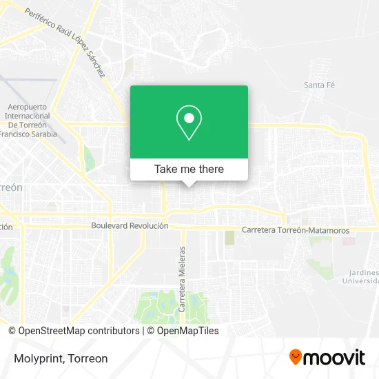 Molyprint map