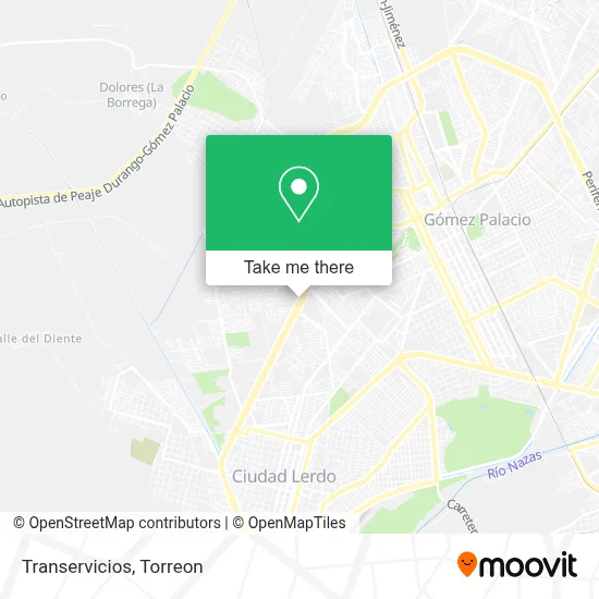 Transervicios map