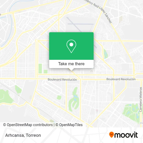 Arhcansa map