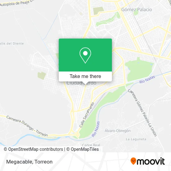 Megacable map