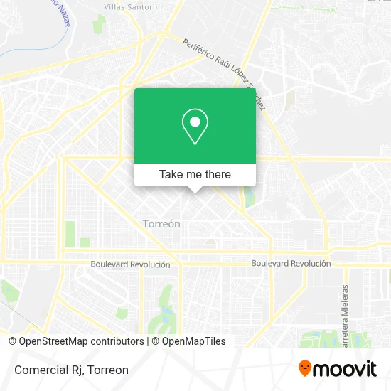 Comercial Rj map