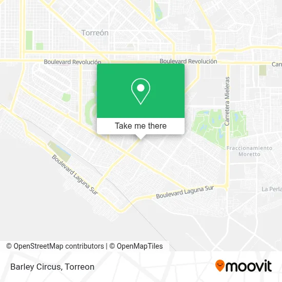 Barley Circus map